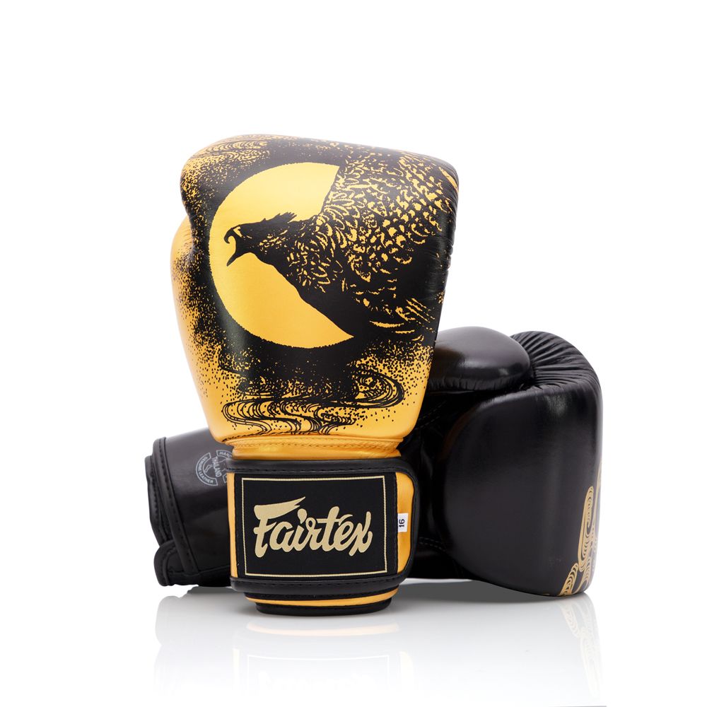 FAIRTEX GLOVES BGV26 LEATHER HOOK-AND-LOOP HARMONY SIX BOXING