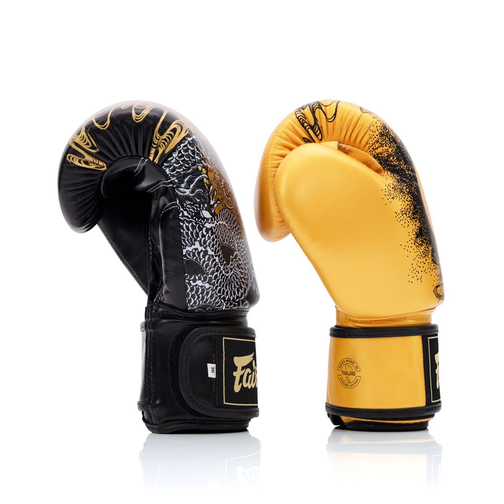 FAIRTEX GLOVES BGV26 LEATHER HOOK-AND-LOOP HARMONY SIX BOXING