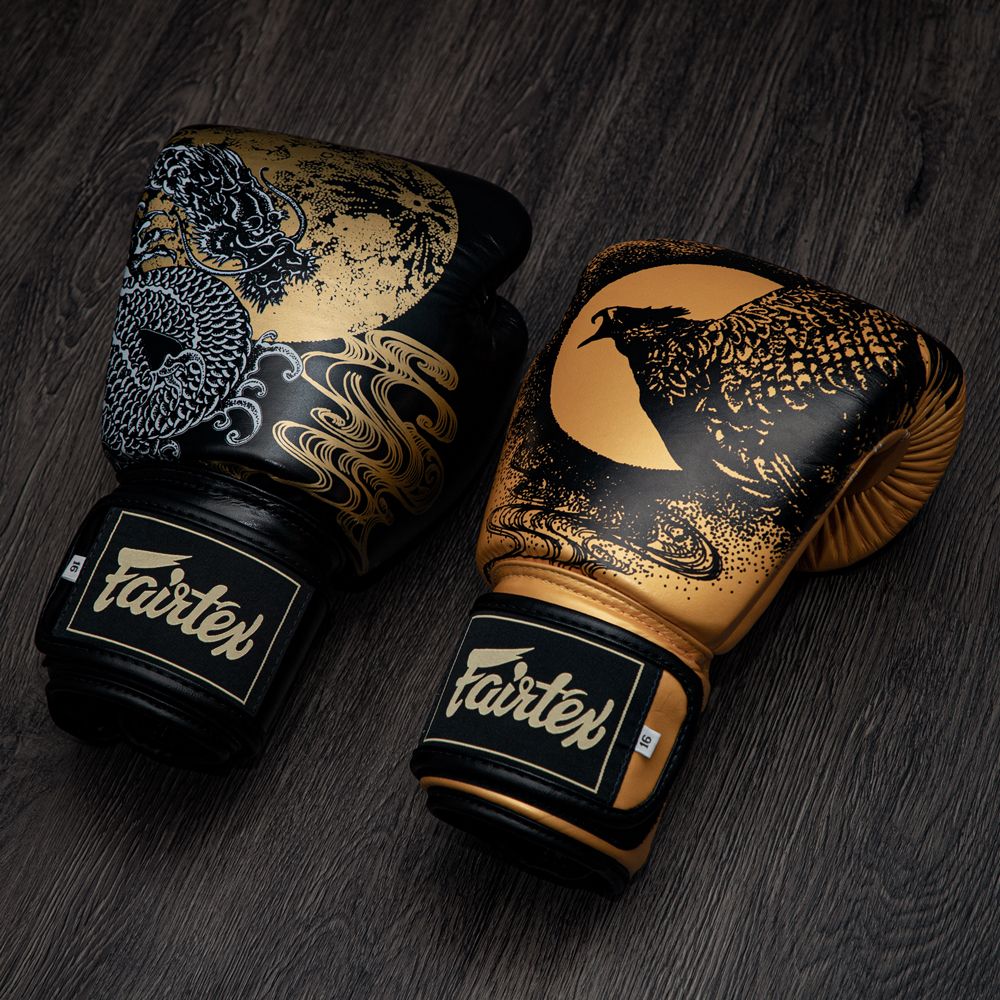 FAIRTEX GLOVES BGV26 LEATHER HOOK-AND-LOOP HARMONY SIX BOXING
