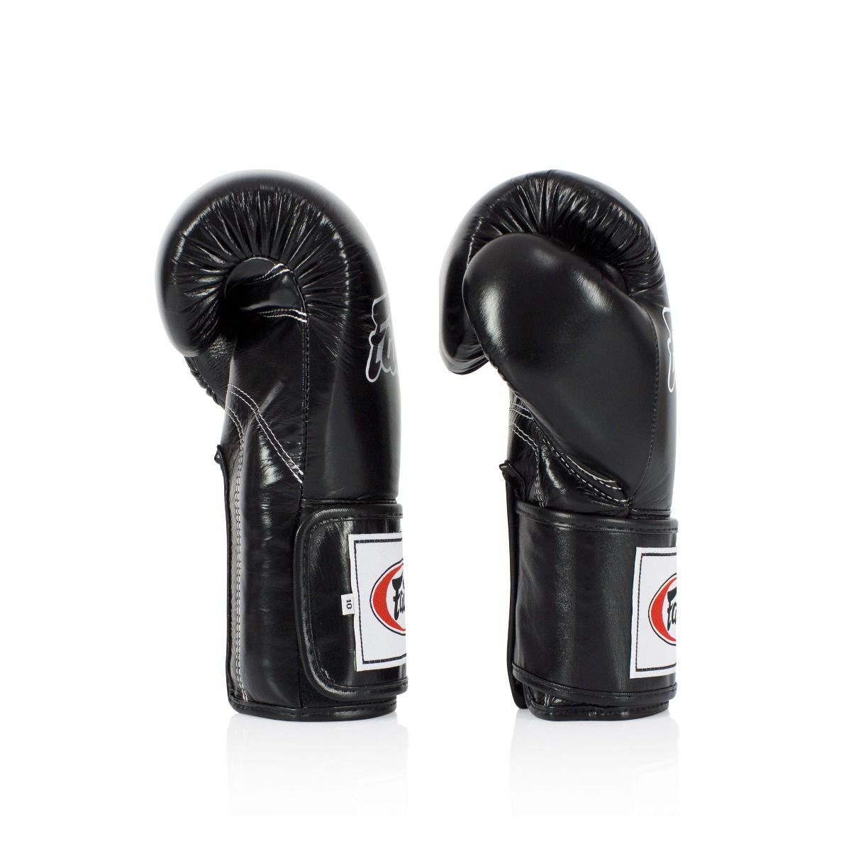 FAIRTEX GLOVES BGV5 LEATHER HOOK-AND-LOOP LOCKED THUMB SPARRING ONE-COLOR