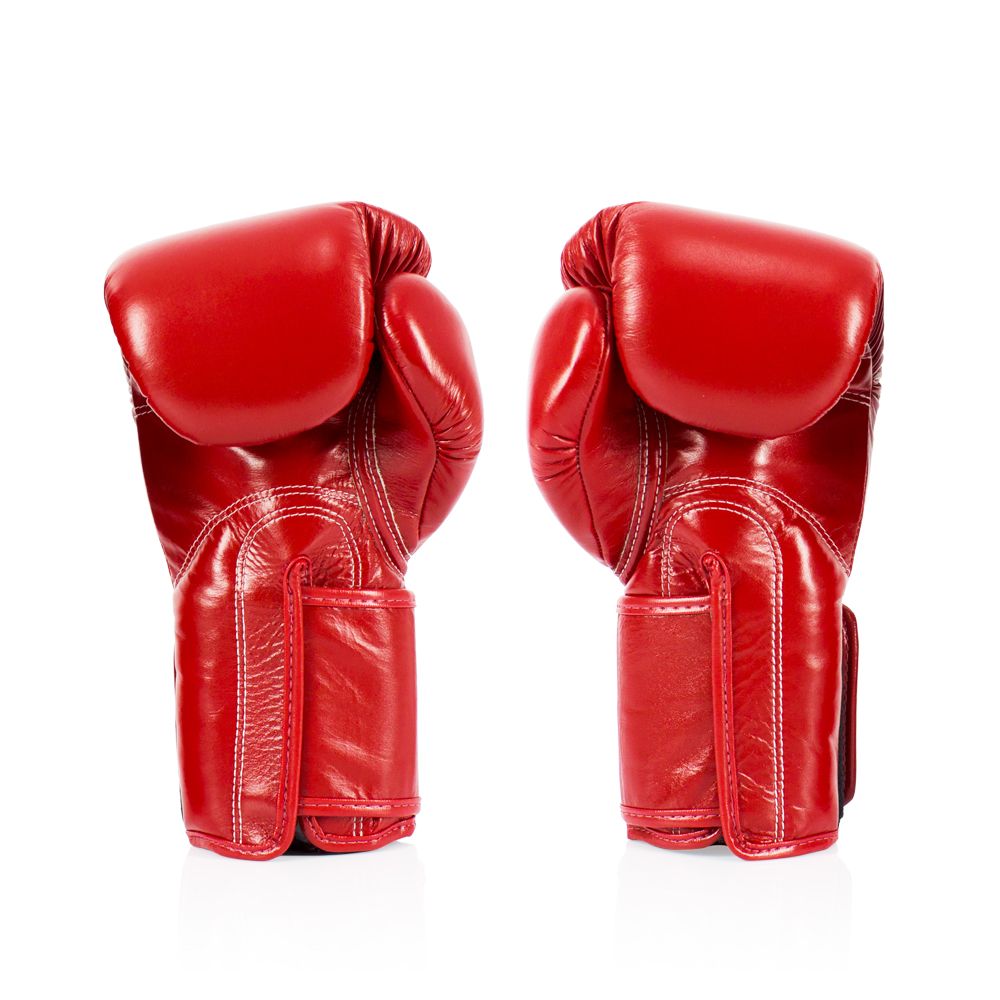 FAIRTEX GLOVES BGV5 LEATHER HOOK-AND-LOOP LOCKED THUMB SPARRING ONE-COLOR