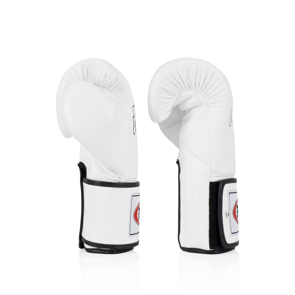 FAIRTEX GLOVES BGV5 LEATHER HOOK-AND-LOOP LOCKED THUMB SPARRING ONE-COLOR