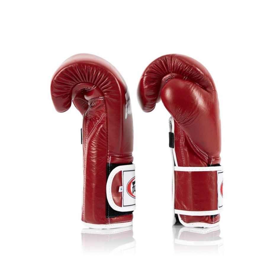 FAIRTEX GLOVES BGV9 LEATHER HOOK-AND-LOOP HEAVY HITTER’S MEXICAN STYLE