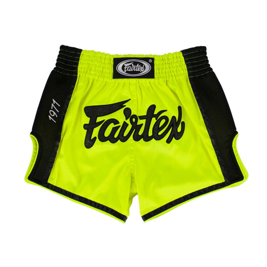 FAIRTEX SHORTS BS1706 LIME GREEN
