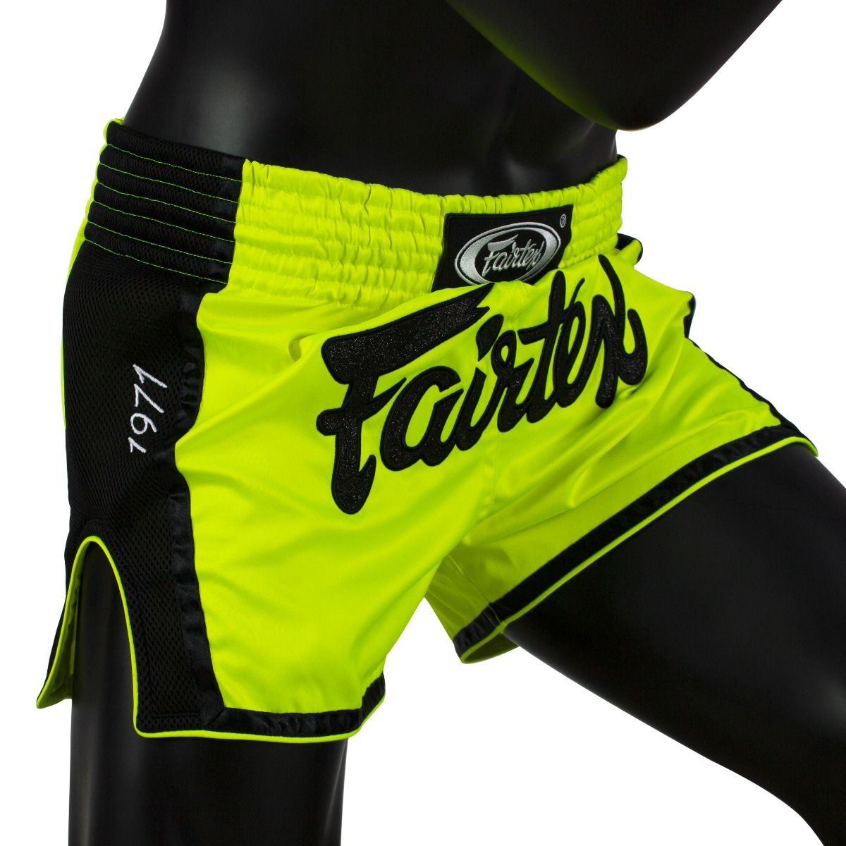 FAIRTEX SHORTS BS1706 LIME GREEN