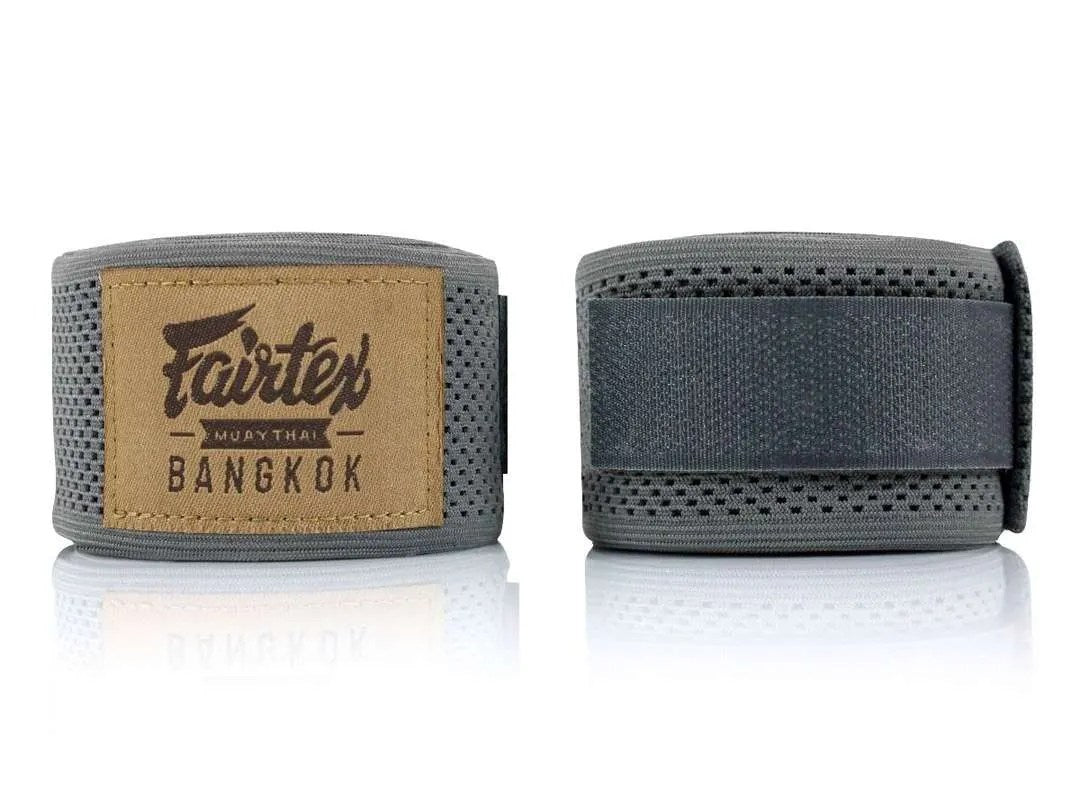 FAIRTEX HAND WRAPS HW4 POLYESTER RUBBER FULL LENGTH ELASTIC