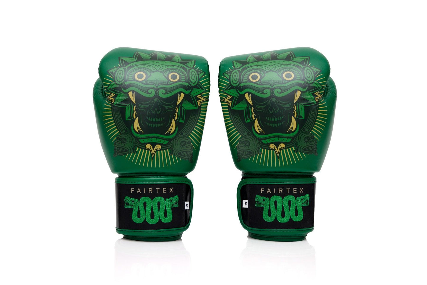 FAIRTEX GLOVES BGV-PREMIUM LEATHER HOOK-AND-LOOP RESURRECTION TOM ATENCIO