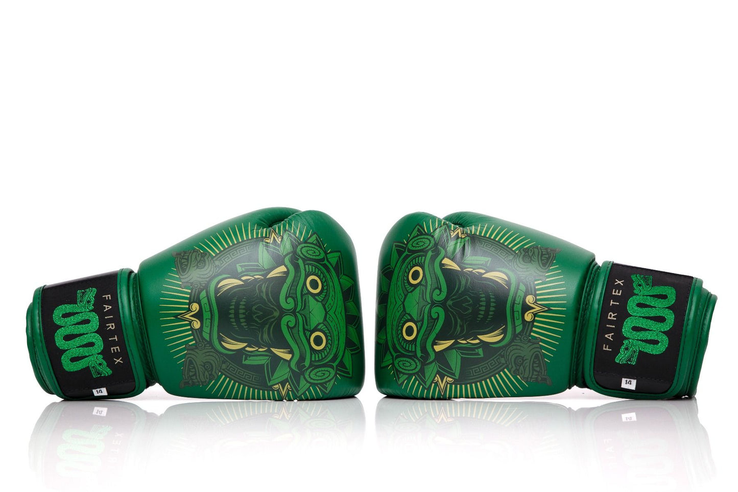 FAIRTEX GLOVES BGV-PREMIUM LEATHER HOOK-AND-LOOP RESURRECTION TOM ATENCIO