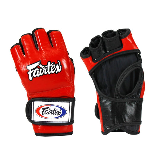 FAIRTEX MMA FGV12 ULTIMATE COMBAT GLOVES WITH "OPEN THUMB LOOP"