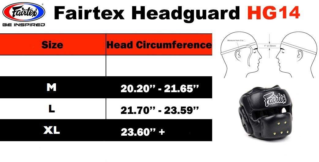 FAIRTEX HEAD PROTECTION HG14 FULL FACE PROTECTOR HEADGUARD