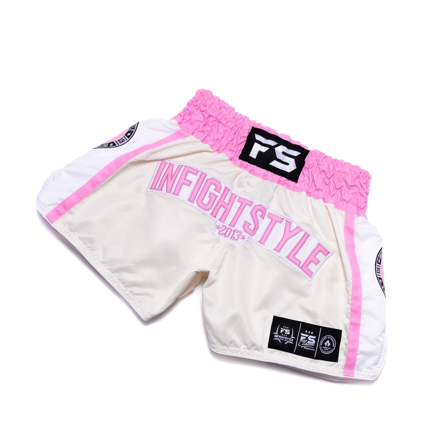 INFIGHTSTYLE SHORTS MUAY THAI FS PREMIUM IVY RETRO