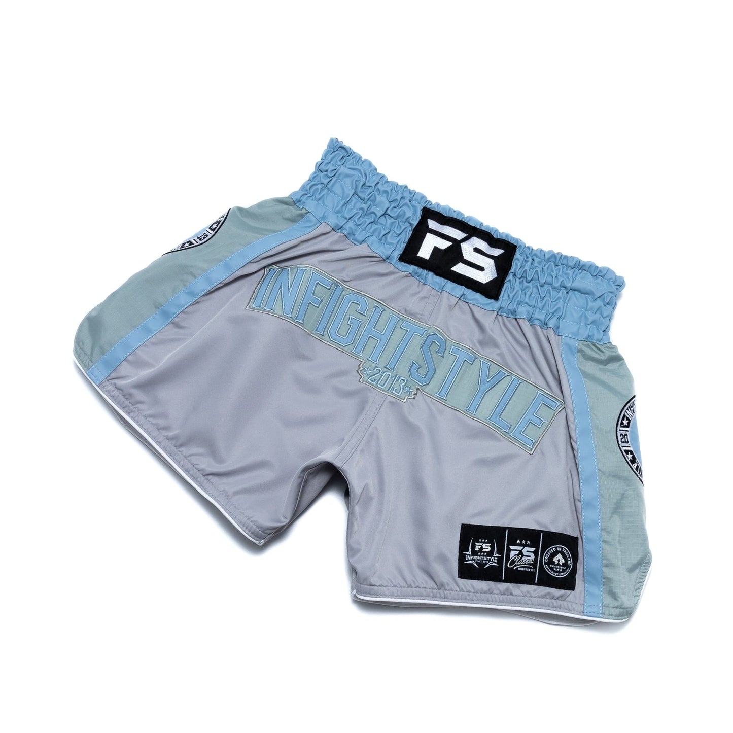 INFIGHTSTYLE SHORTS MUAY THAI FS PREMIUM IVY RETRO