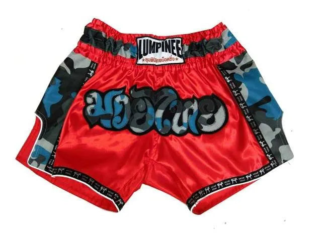 LUMPINEE SHORTS RETRO LUMRTO-004 REAL MUAY THAI PROFESSIONAL