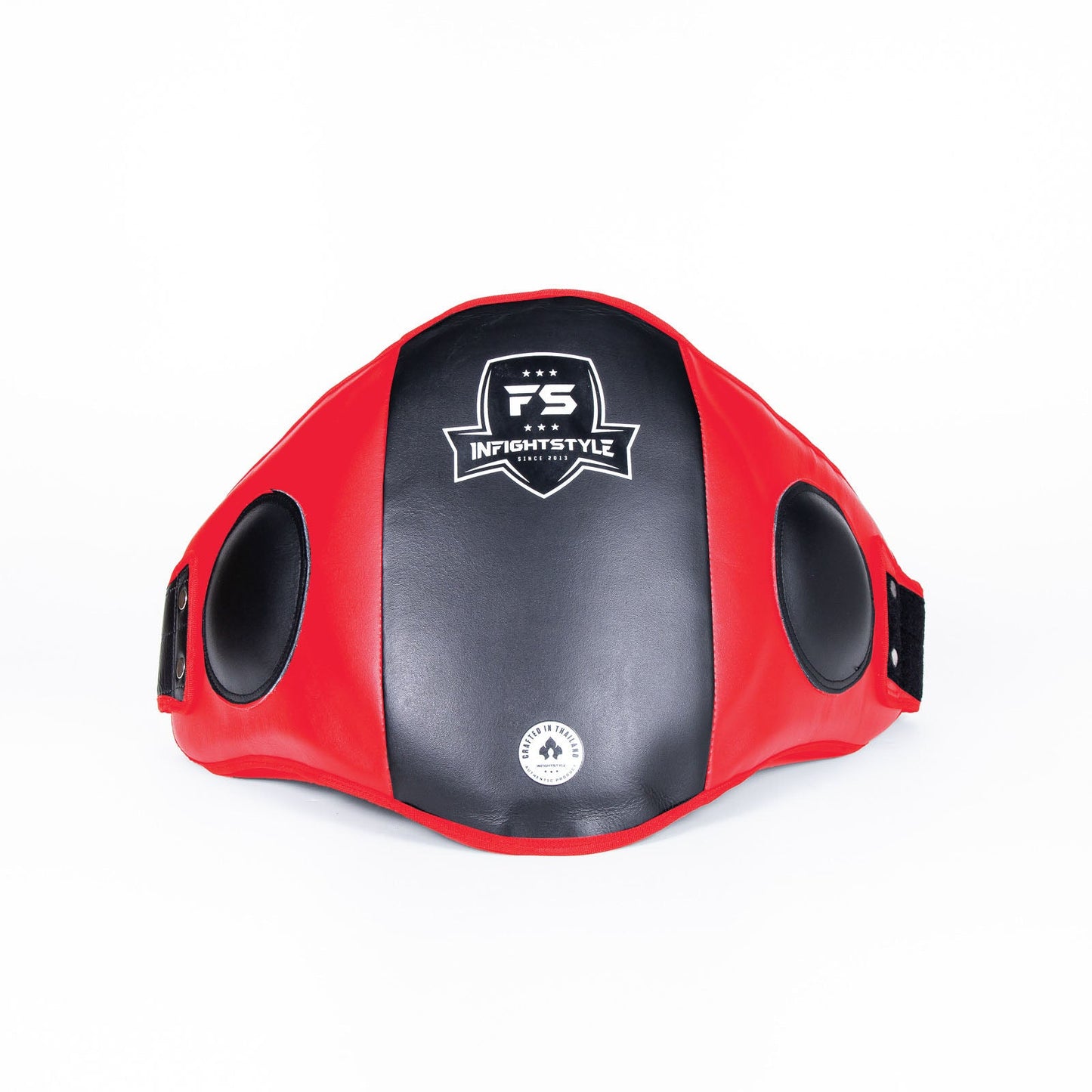 INFIGHTSTYLE BELLY PROTECTION LEATHER HOOK-AND-LOOP
