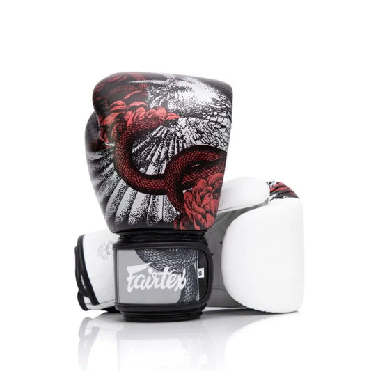 FAIRTEX GLOVES BGV24 LEATHER HOOK-AND-LOOP LIMITED EDITION THE BEAUTY OF SURVIVAL