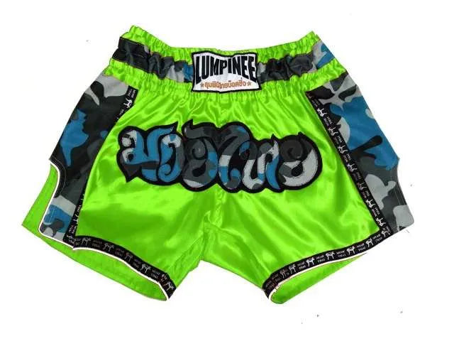 LUMPINEE SHORTS RETRO LUMRTO-004 REAL MUAY THAI PROFESSIONAL
