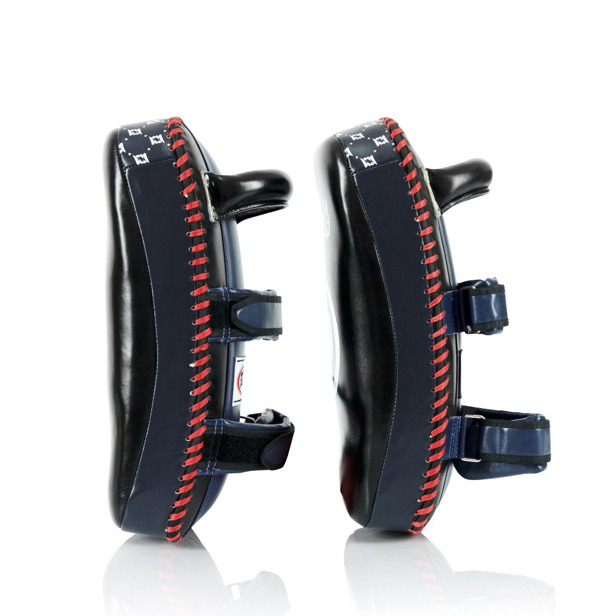 FAIRTEX KICK PADS KPLC1 KPLC2 KPLC3 KPLC4 LEATHER HOOK-AND-LOOP CURVED
