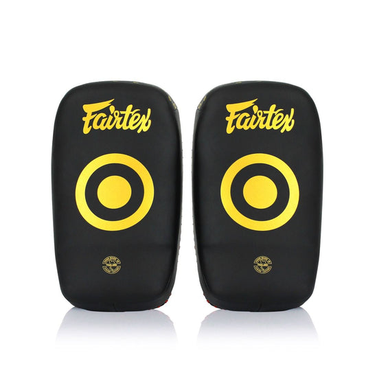 FAIRTEX KICK PADS KPLC6 MICROFIBER HOOK-AND-LOOP CURVED