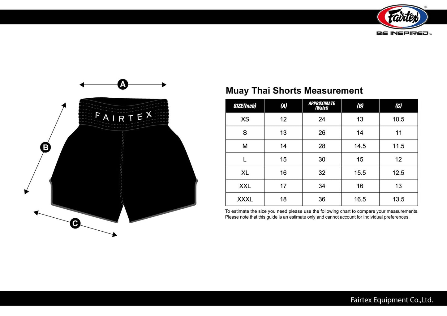 FAIRTEX SHORTS BS1914 MUAY THAI ALMA