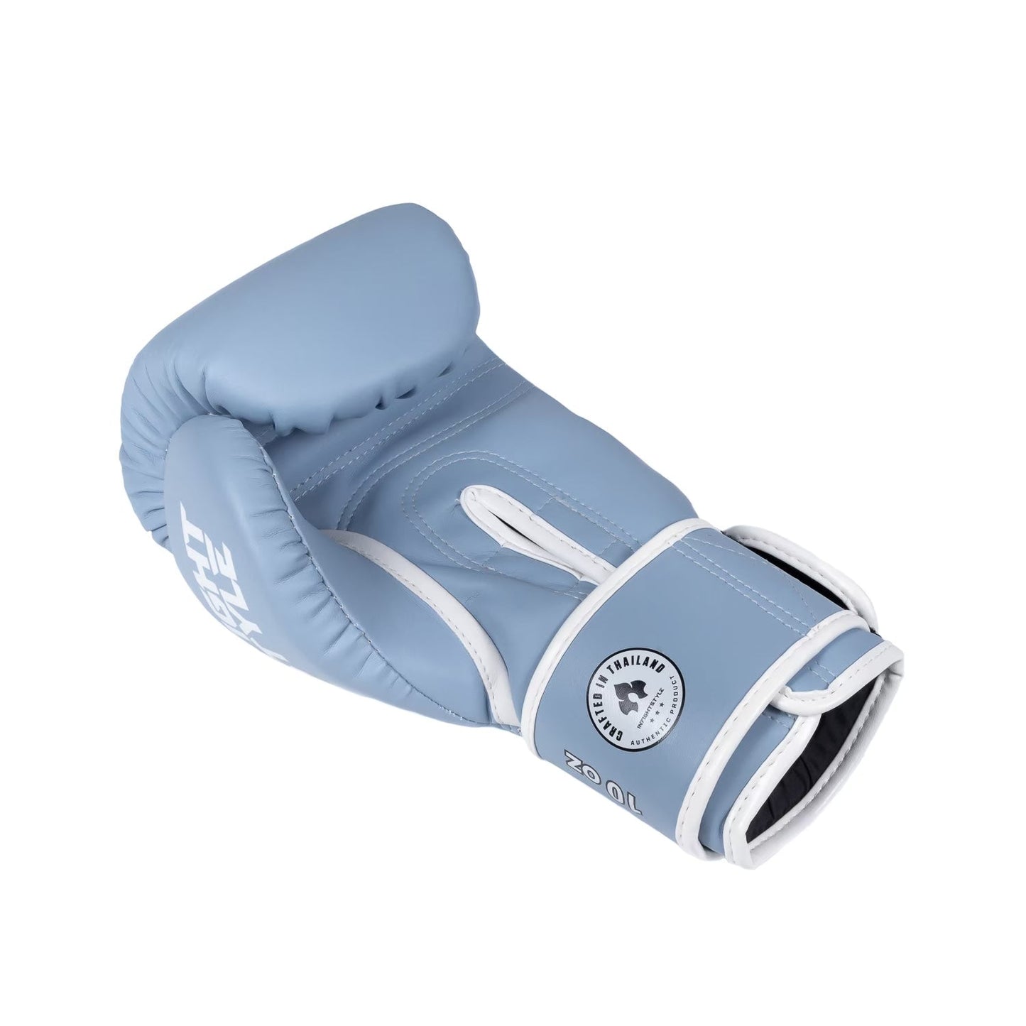 INFIGHTSTYLE GLOVES SEMI LEATHER HOOK-AND-LOOP MUAY THAI BOXING PRO COMPACT