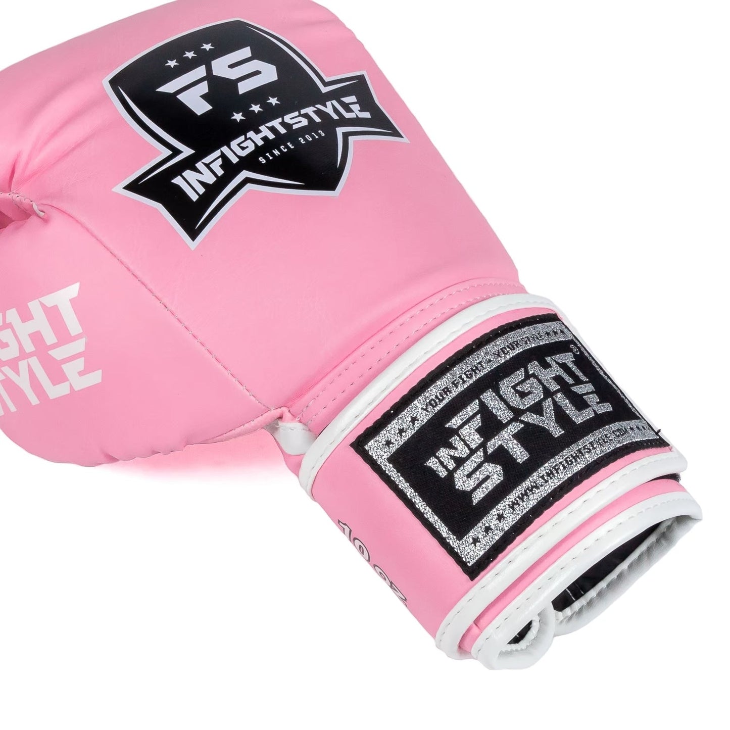INFIGHTSTYLE GLOVES SEMI LEATHER HOOK-AND-LOOP MUAY THAI BOXING PRO COMPACT