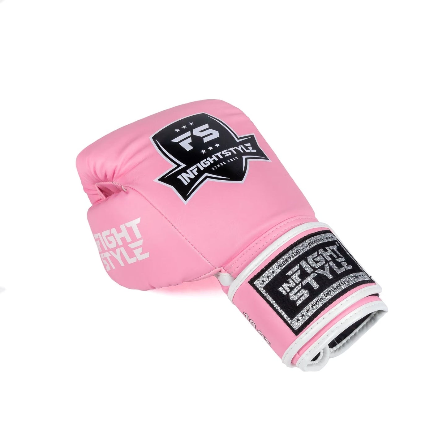 INFIGHTSTYLE GLOVES SEMI LEATHER HOOK-AND-LOOP MUAY THAI BOXING PRO COMPACT