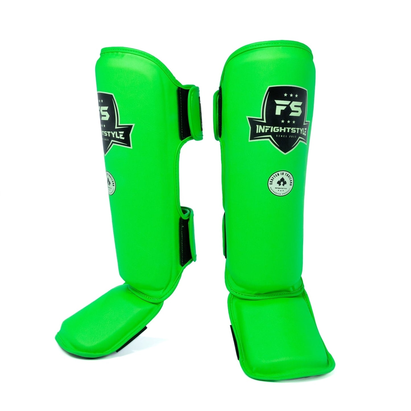 INFIGHTSTYLE PRO SHIN PROTECTION SEMI HOOK-AND-LOOP