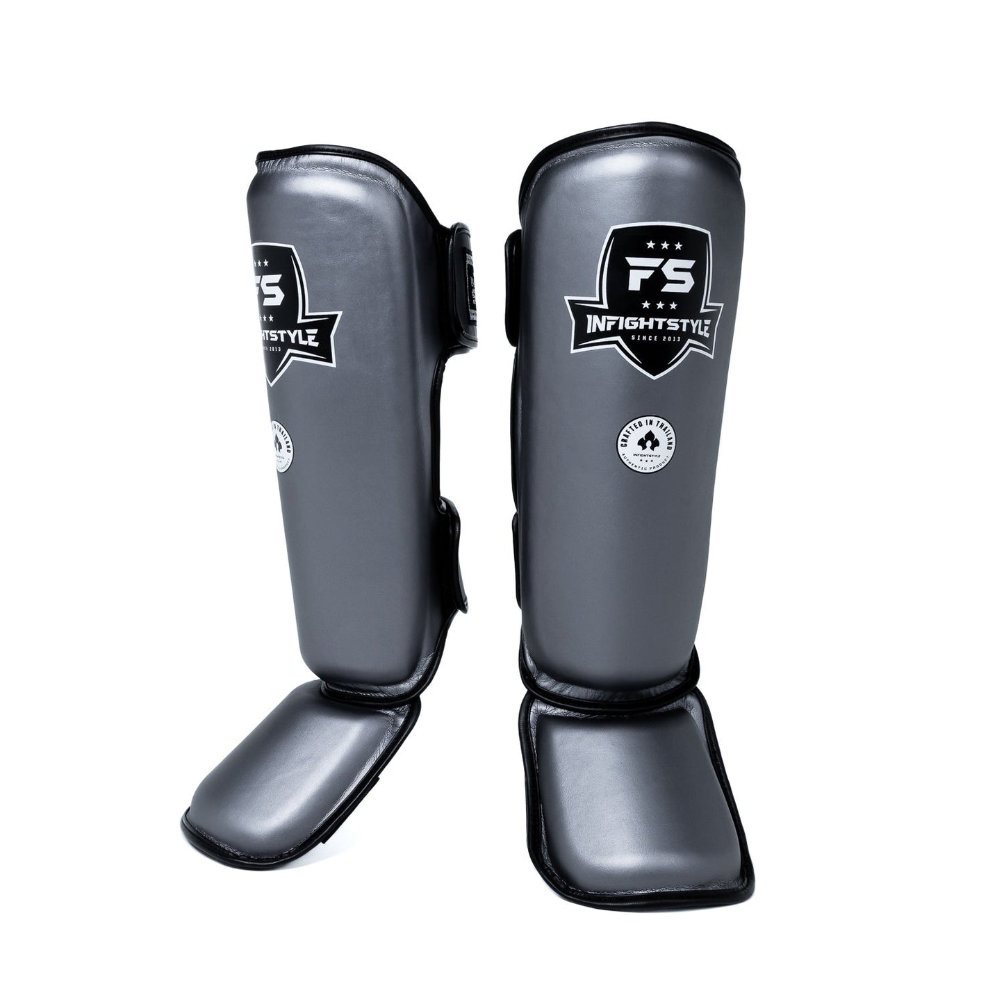 INFIGHTSTYLE PRO SHIN PROTECTION SEMI HOOK-AND-LOOP