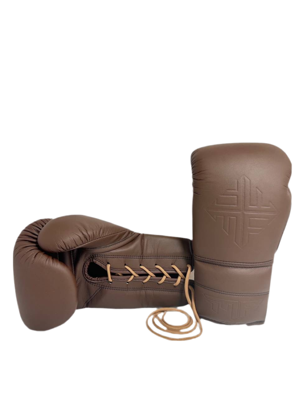 CUSTOM GLOVES PUT YOUR NAME ON IT MAN FIGHT PRO BOXING GLOVES MFB LEATHER LACE-UP