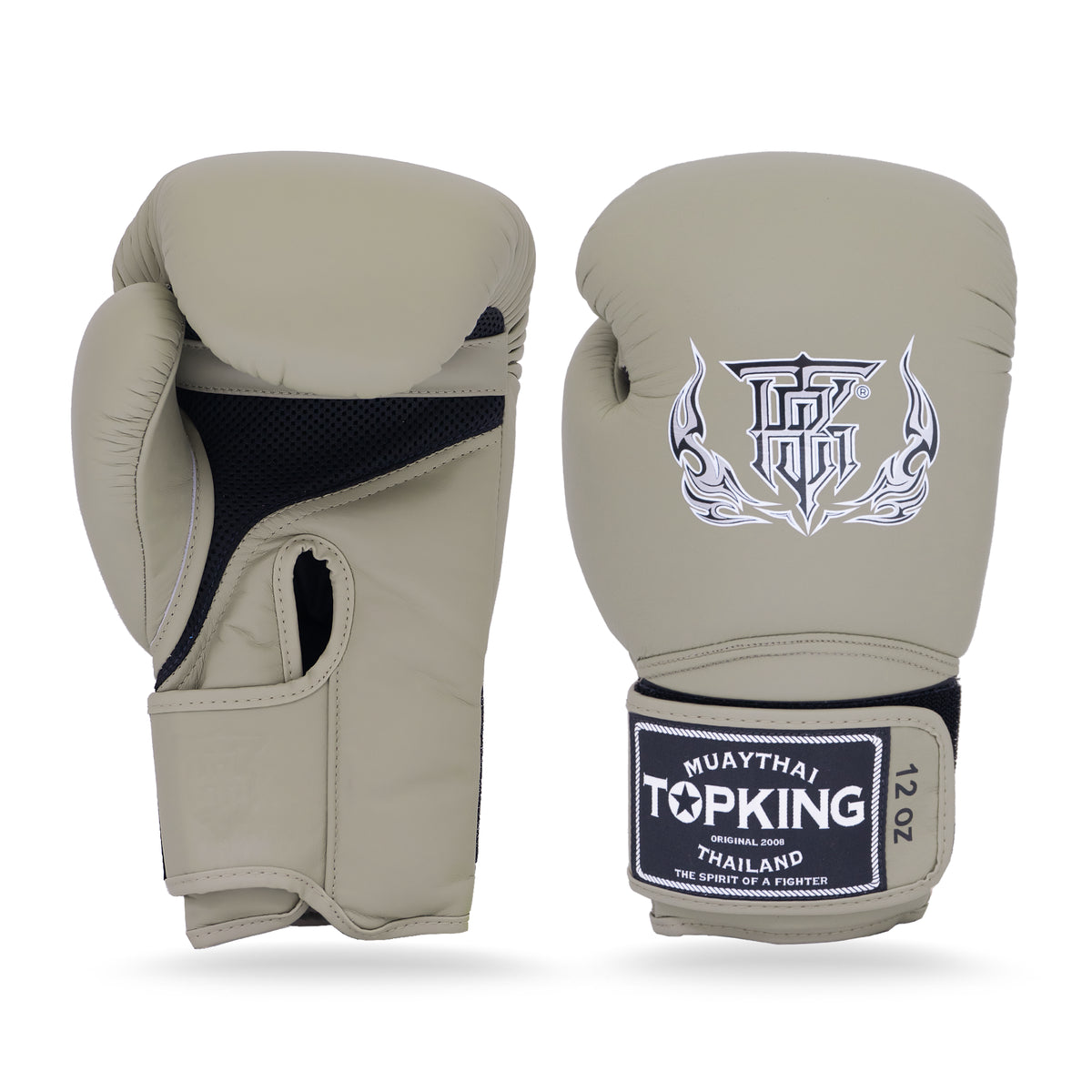 TKB MUAY THAI BOXING LEATHER GLOVES THE TRADITIONAL SUPER MODEL