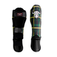 KRATHING BOXING SHIN PADS FANCY  LEATHER HOOK-AND-LOOP