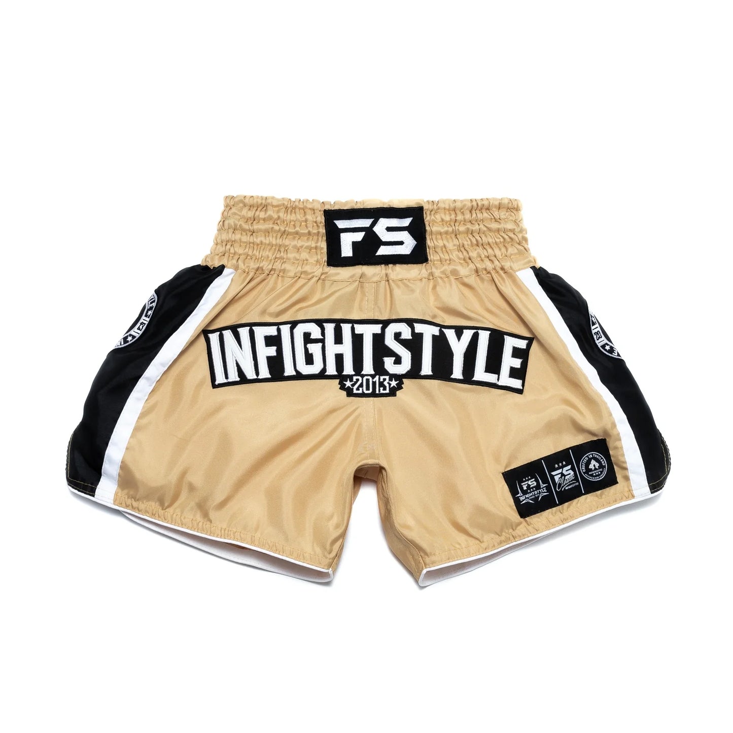 INFIGHTSTYLE SHORTS MUAY THAI FS PREMIUM IVY RETRO