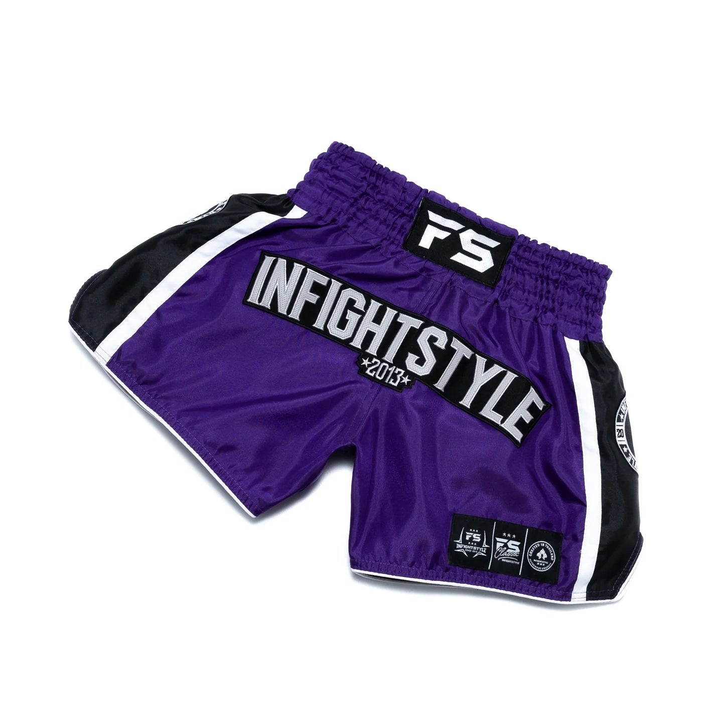 INFIGHTSTYLE SHORTS MUAY THAI FS PREMIUM IVY RETRO