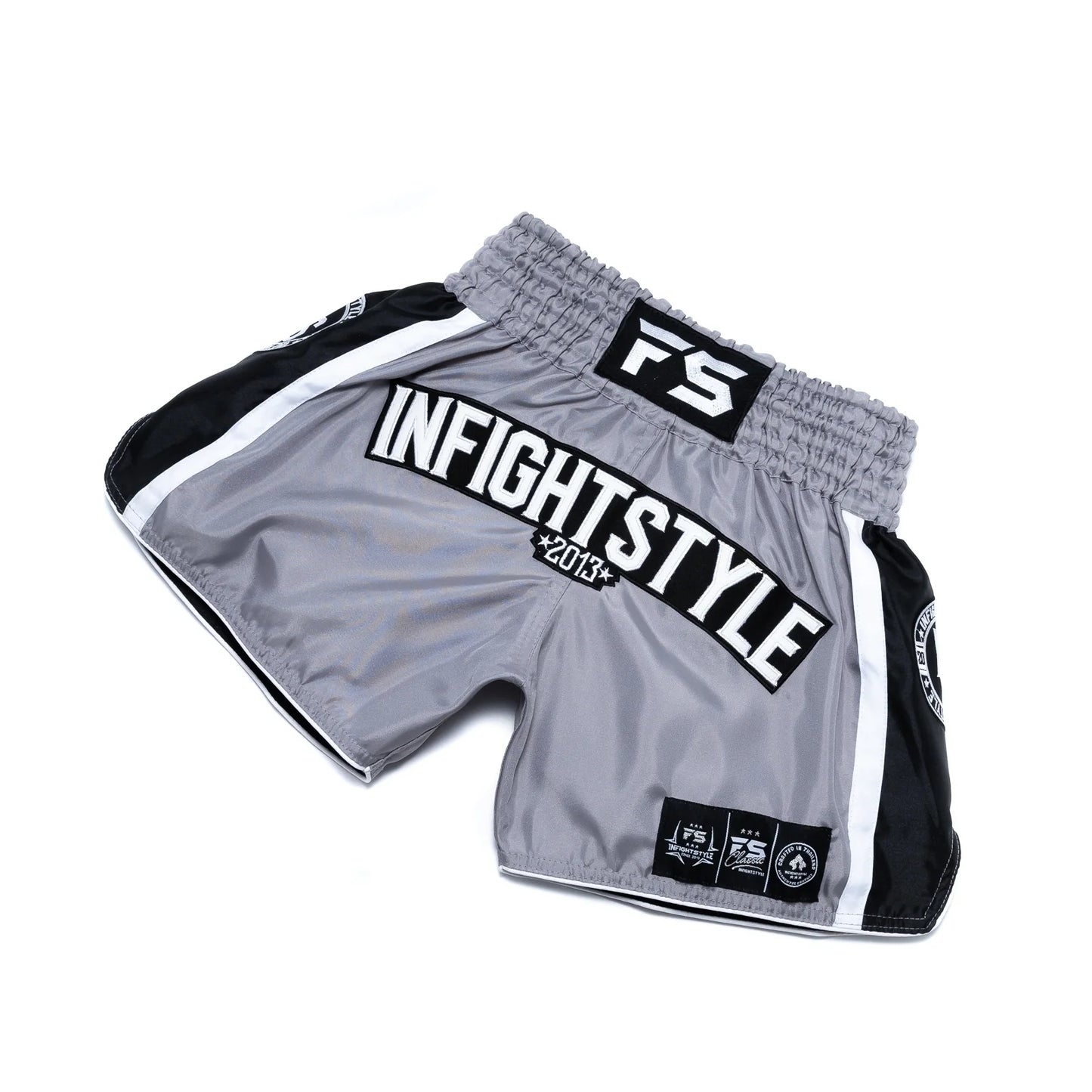 INFIGHTSTYLE SHORTS MUAY THAI FS PREMIUM IVY RETRO