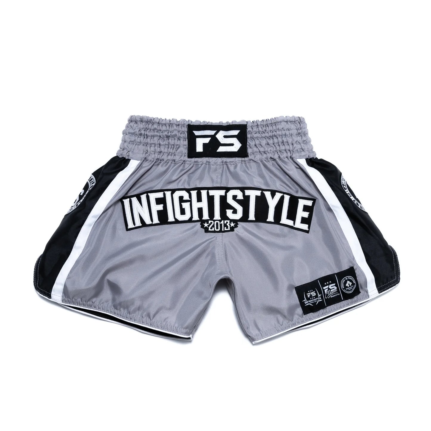 INFIGHTSTYLE SHORTS MUAY THAI FS PREMIUM IVY RETRO