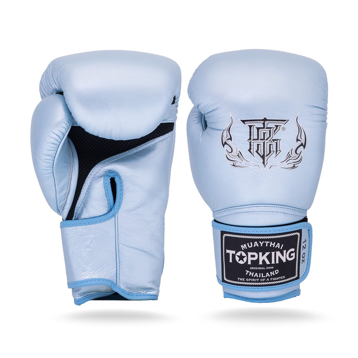 TKB MUAY THAI BOXING LEATHER GLOVES THE TRADITIONAL SUPER MODEL