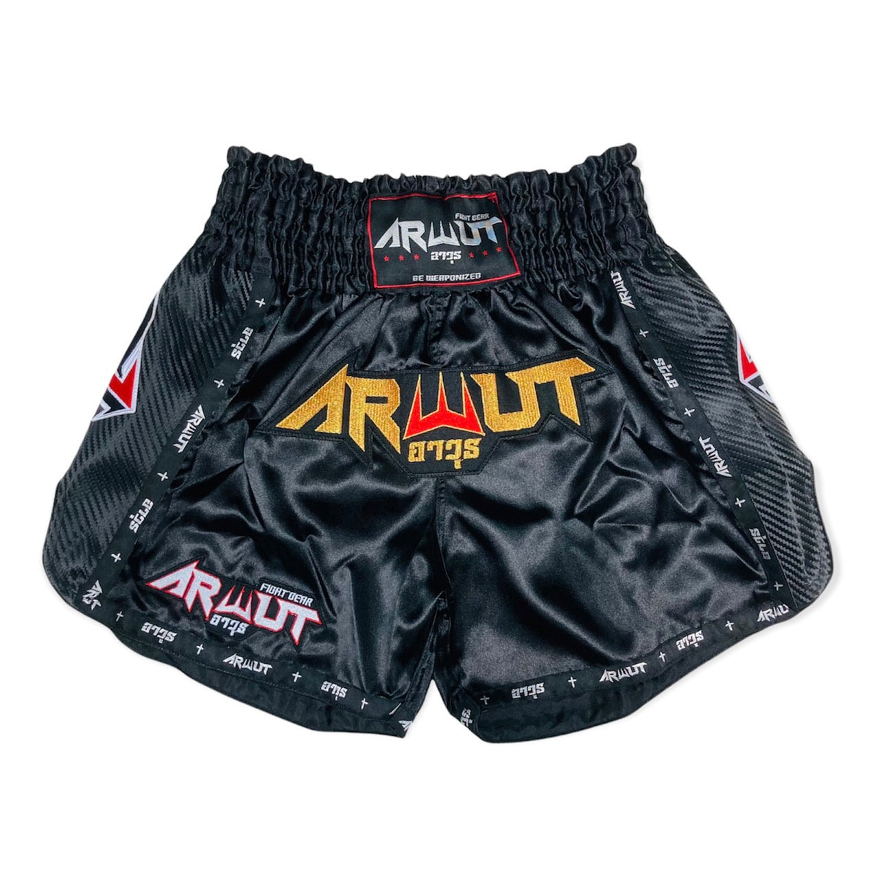 ARWUT MUAYTHAI BOXING SHORTS CARBON EDITION