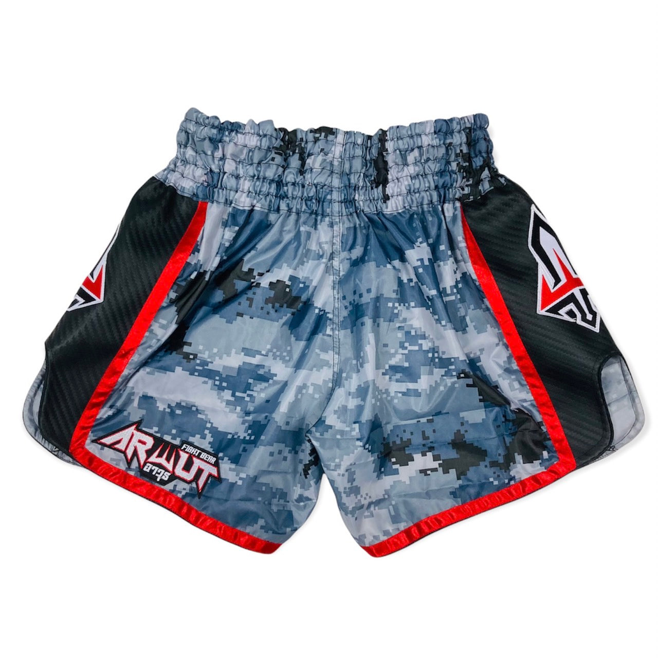 ARWUT MUAYTHAI BOXING SHORTS CARBON EDITION