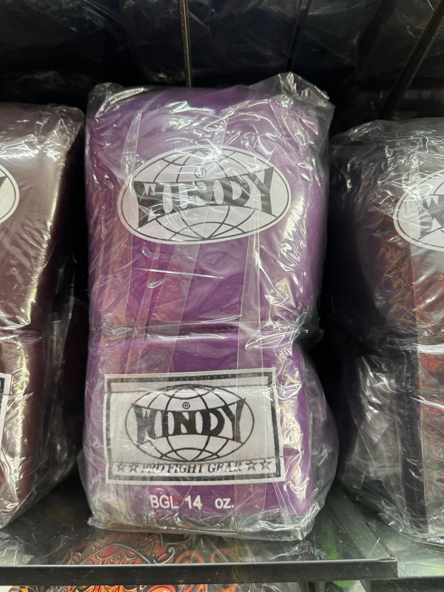 WINDY GLOVES LEATHER LACE-UP BOXING MEXICAN STYLE