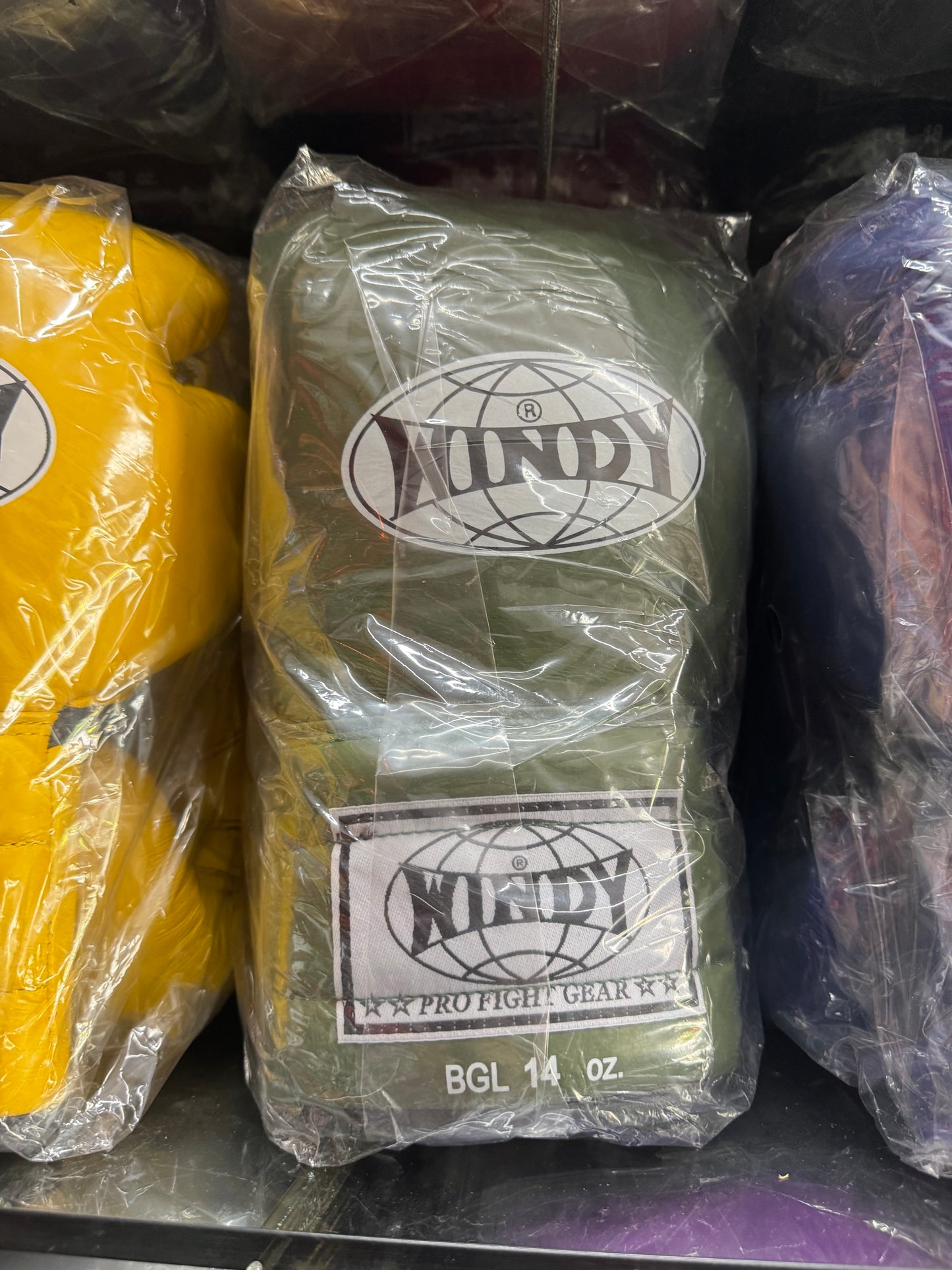 WINDY GLOVES LEATHER LACE-UP BOXING MEXICAN STYLE