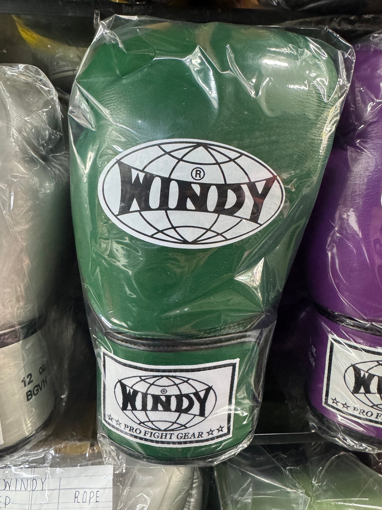 WINDY GLOVES BGVH LEATHER HOOK-AND-LOOP BOXING PROFESSIONAL CLASSIC