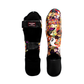 KRATHING BOXING SHIN PADS FANCY  LEATHER HOOK-AND-LOOP