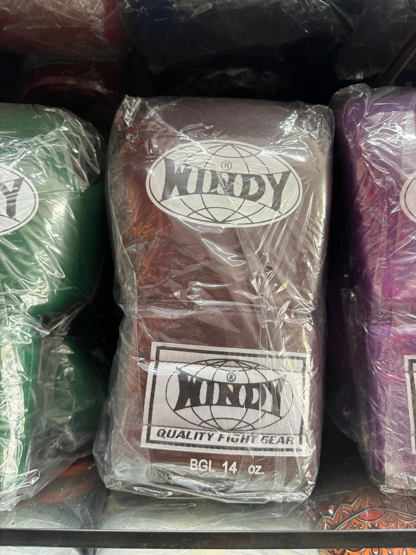 WINDY GLOVES LEATHER LACE-UP BOXING MEXICAN STYLE
