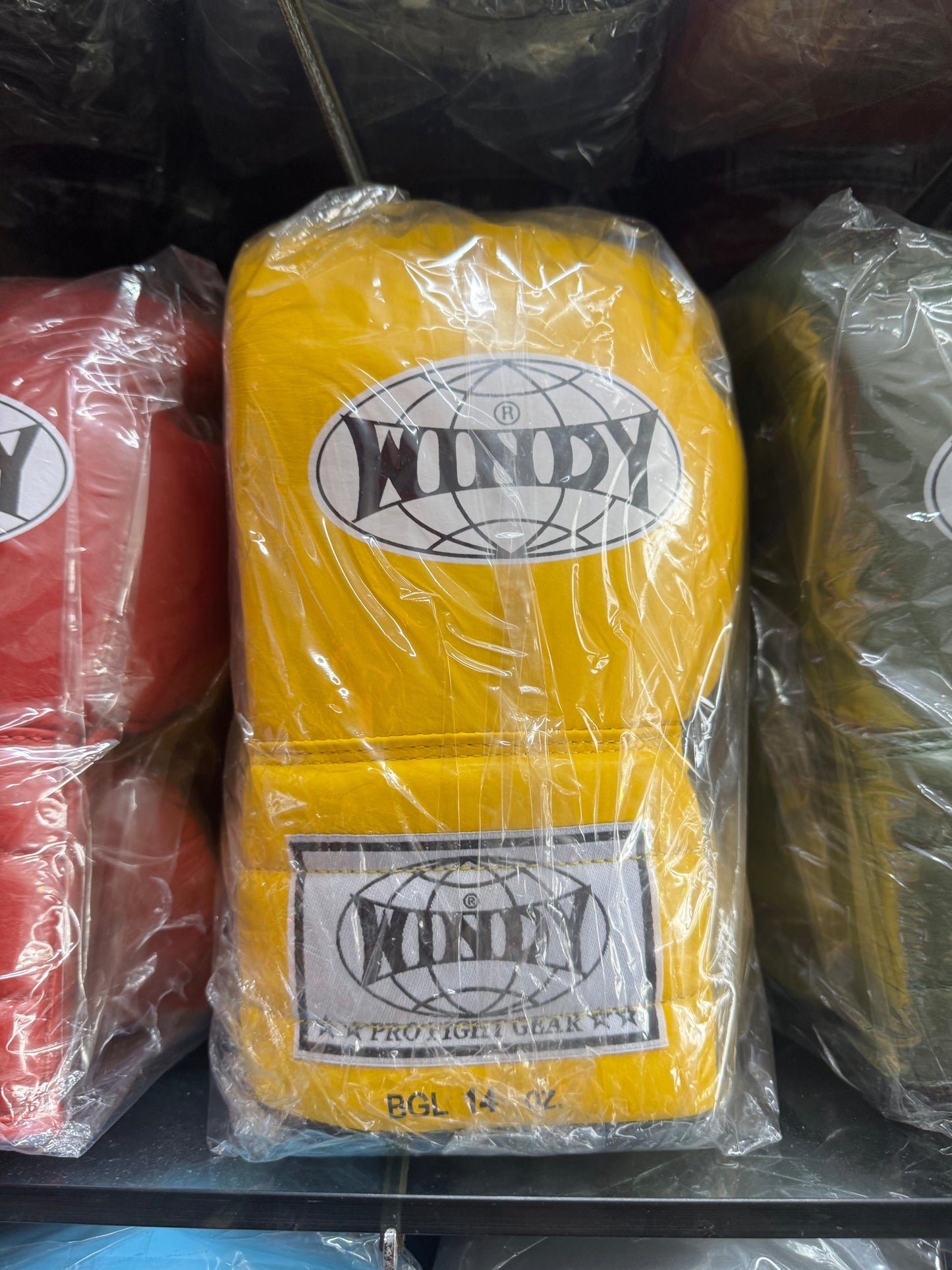 WINDY GLOVES LEATHER LACE-UP BOXING MEXICAN STYLE