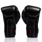 FAIRTEX GLOVES BGV14 MICROFIBER HOOK-AND-LOOP NEON NOIR