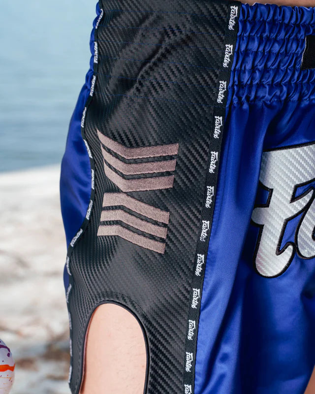 FAIRTEX MUAY THAI SHORTS ATHLETIC BS-AROKAYA02 - AROKAYA SPECIAL - BLUE PHANTOM