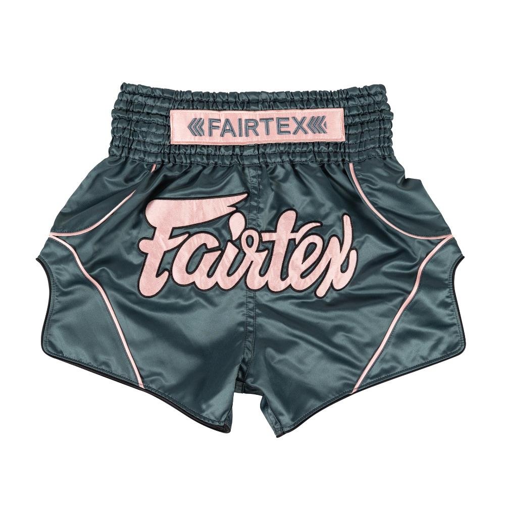 FAIRTEX MUAY THAI SHORTS ATHLETIC BS-AROKAYA04 - AROKAYA SPECIAL - AQUA BLOOM