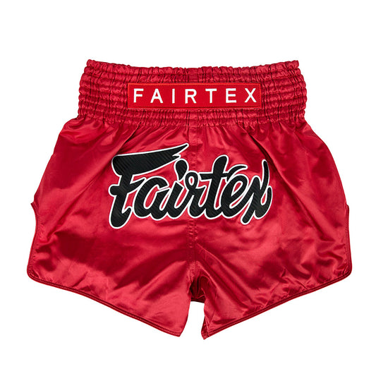 FAIRTEX SHORTS BS1936 MUAY THAI RED DIAMOND