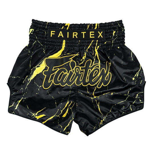 FAIRTEX SHORTS BS1947 MUAY THAI BLACK MARBLE