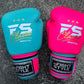 INFIGHTSTYLE GLOVES LEATHER HOOK-AND-LOOP CLASSIC MUAY THAI BOXING PRO